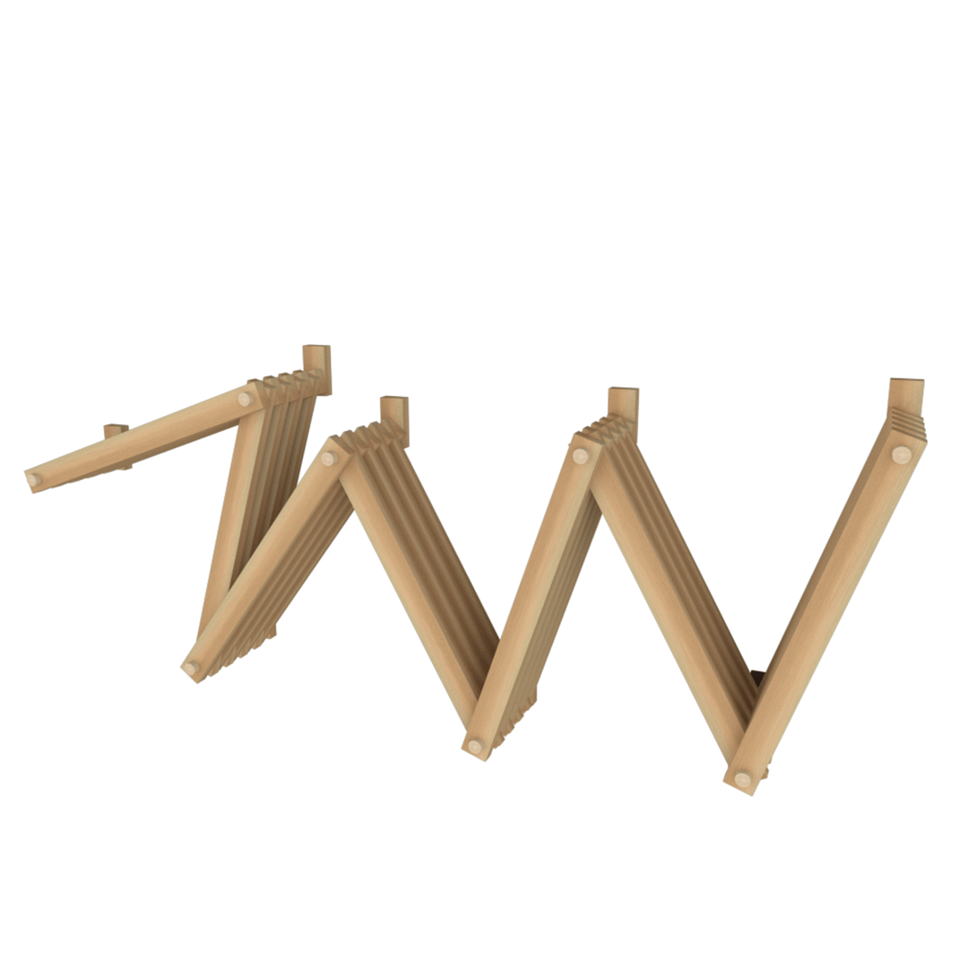 Wandregal Rakkaani 7er Glied